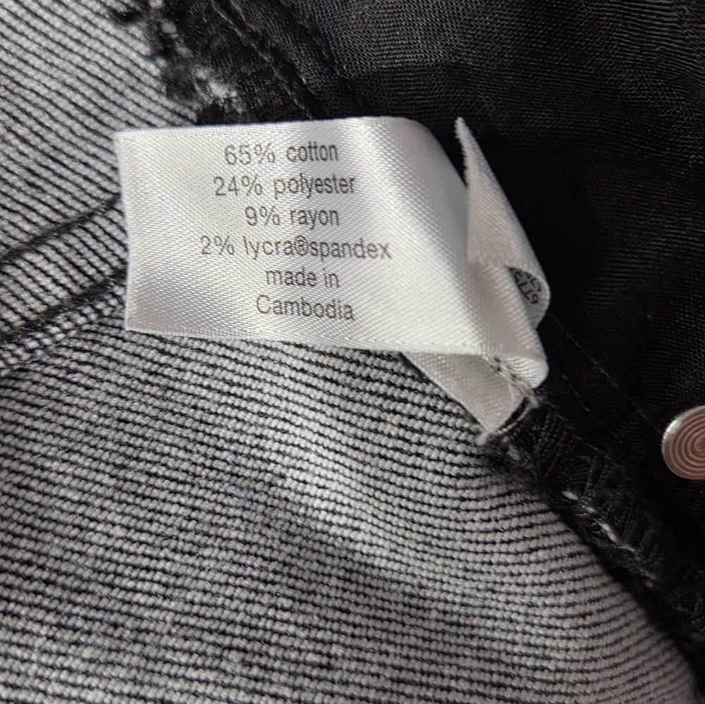 Lane Bryant Signature Fit Mid Rise Skinny Black Jeans Plus Size 26P EUC - Picture 6 of 9